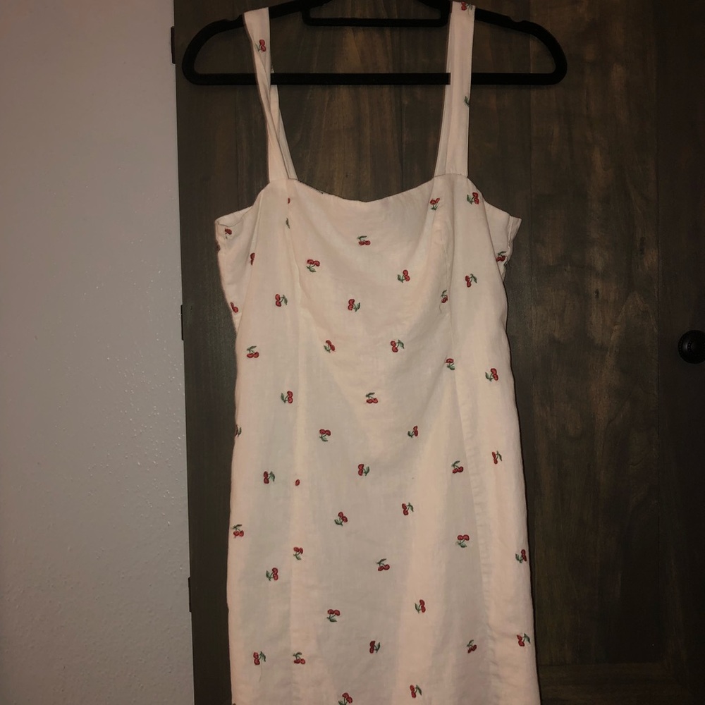 Cherry vintage mini dress
